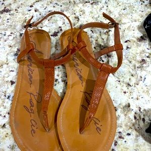 American rag sandals .... worn once